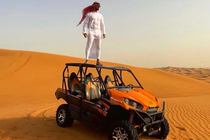 Dubai Red Dune Buggy Adventure — Kawasaki 800cc Ride, Sandboarding & Camel Photos photo 5