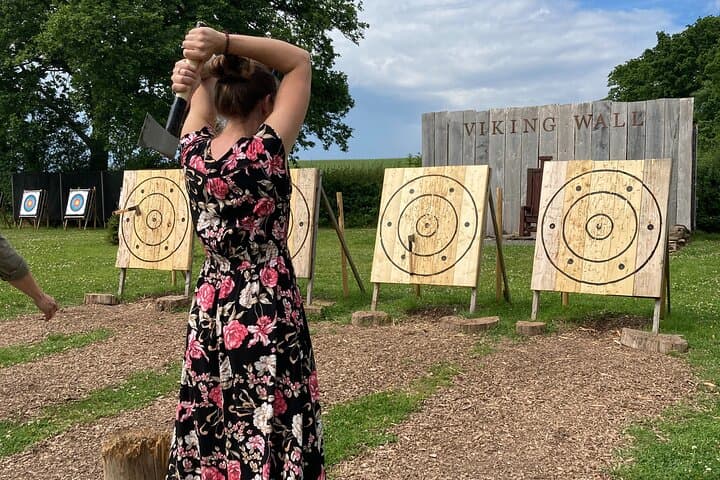 The Viking Experience: Axe Throwing, Archery & Nordic Games in Herefordshire