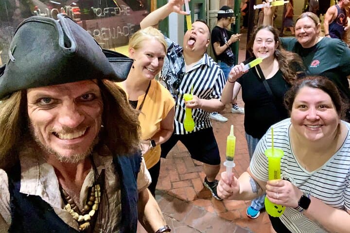 Pirate Pub Crawl in New Orleans' French Quarter — Bourbon Street Bars & Pirate Lore