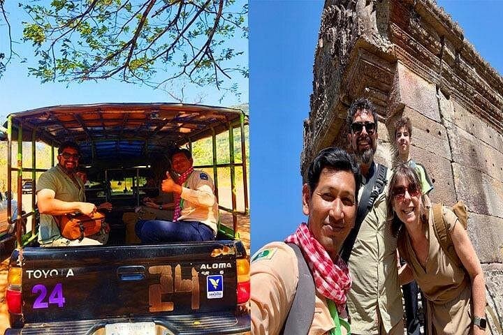 Full-Day Preah Vihear and Koh Ker Temple Tour from Siem Reap: Cliffside Views & Pyramid Ruins photo 3
