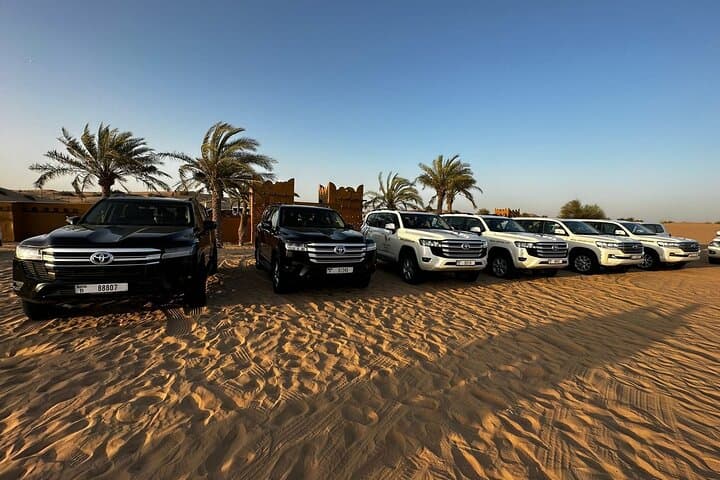 Dubai Desert Safari VIP Package: Dune Bashing, Camel Rides & Evening Shows photo 2