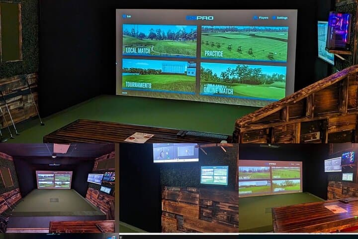 Indoor Golf Simulator in Myrtle Beach — 20ft Screen All-Season Play photo 6