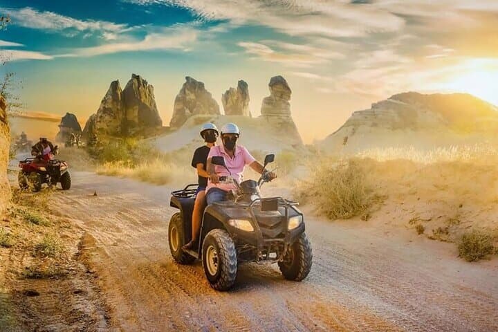 Cappadocia ATV Adventure: Sunset and Daytime Quad Safari in Göreme photo 2