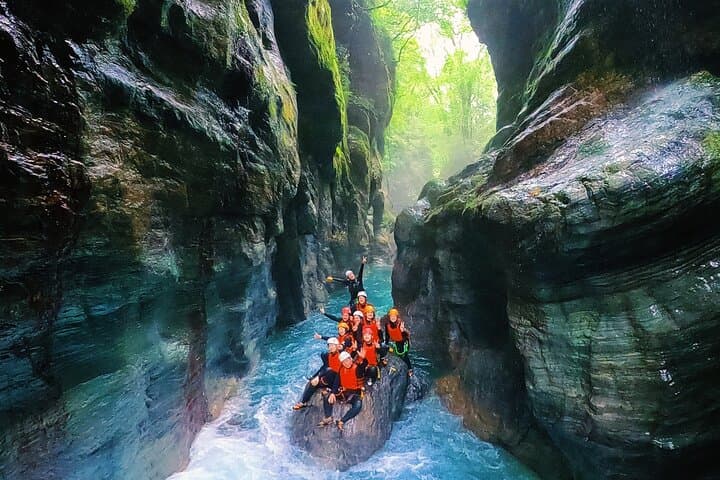 Canyoning in Niyodogawa Gorge: Blue-Water Canyons, Jumps & Abseils