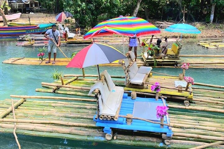 Blue Hole and White River Bamboo Rafting from Runaway Bay — Ocho Rios Adventure photo 4