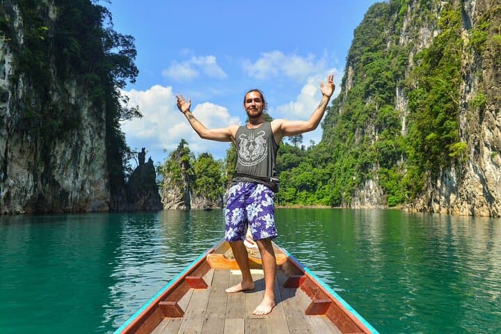 Cheow Lan Lake & Diamond Cave Day Tour from Phuket: Kayaks, Limestone Towers, and Floating Lunch photo 3
