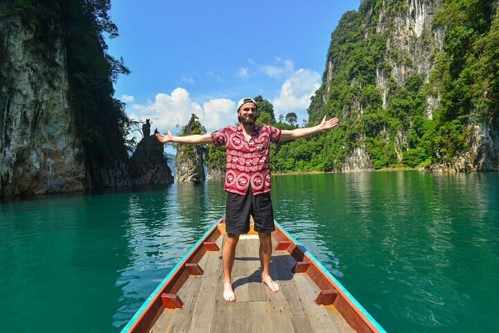 Cheow Lan Lake & Diamond Cave Day Tour from Phuket: Kayaks, Limestone Towers, and Floating Lunch photo 6