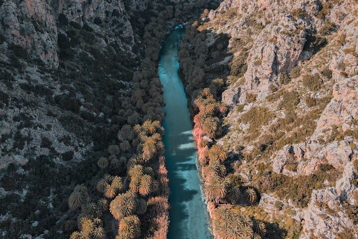 South Crete Highlights: Preveli Palm, Triopetra & Spili Village Day Tour photo 6