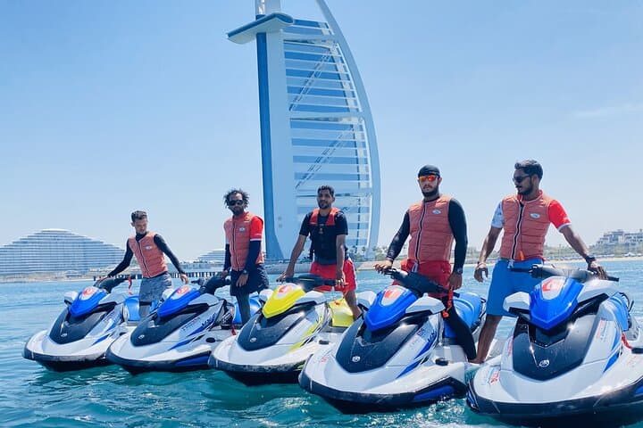 Dubai Jet Skiing Adventure: Burj Al Arab, Palm Jumeirah and Atlantis Views photo 3