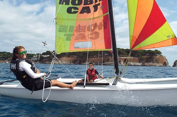 Sail a Hobie Cat 15 in S'Agaró Bay: 2.25‑Hour Catamaran Class on the Costa Brava photo 3