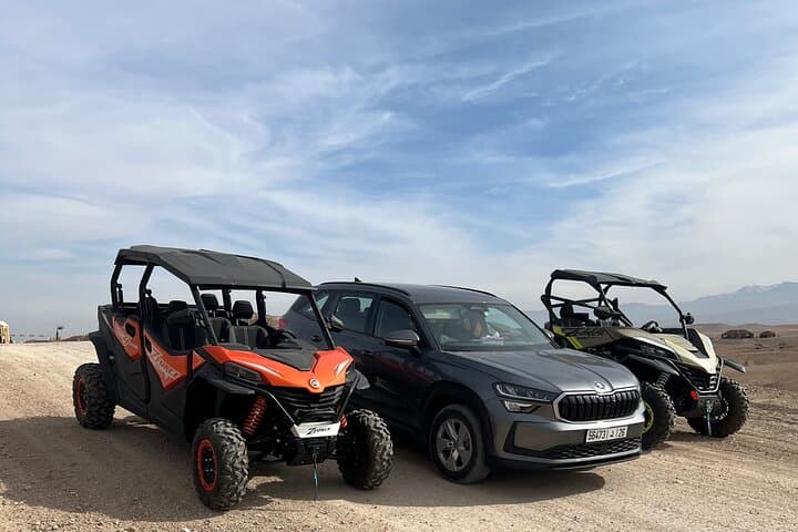 Agafay Desert 1000cc Buggy Adventure from Marrakech — Drive 2- or 4-Seater Buggies
