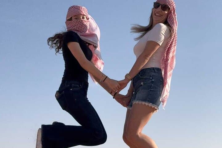 Private Dubai Morning Desert Safari — Dune Bashing & Sandboarding in the Red Dunes photo 2