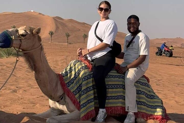 Private Dubai Morning Desert Safari — Dune Bashing & Sandboarding in the Red Dunes photo 3