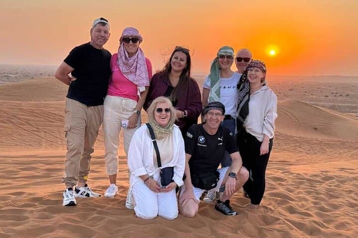 Private Dubai Morning Desert Safari — Dune Bashing & Sandboarding in the Red Dunes photo 4