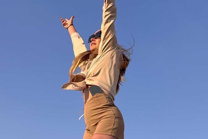 Private Dubai Morning Desert Safari — Dune Bashing & Sandboarding in the Red Dunes photo 6