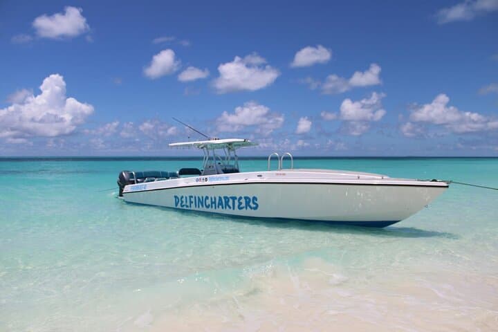 Private 40ft Boat Adventure to Rose Island — Snorkel, Turtles & Private Beaches photo 1