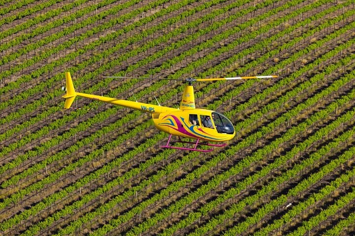 Short Helicopter Flight Over Hoffnungsthal Valley and Historic Vineyards photo 2