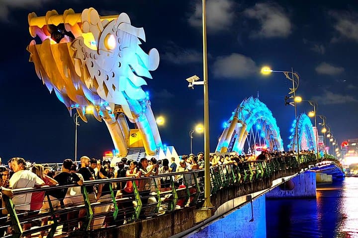 Evening Motorbike Street Food & Han River Cruise in Da Nang photo 4
