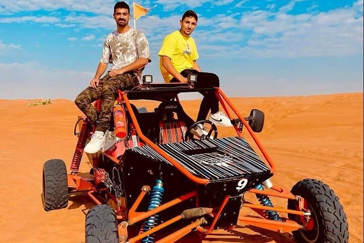 Dubai Dune Buggy Safari: Camel Ride & Sandboarding in the Red Desert photo 3