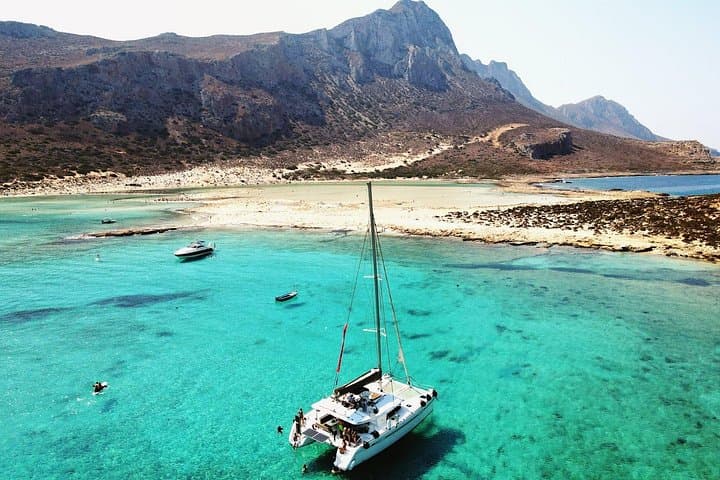 Balos Lagoon & Gramvousa Luxury Catamaran Cruise from Kissamos photo 2