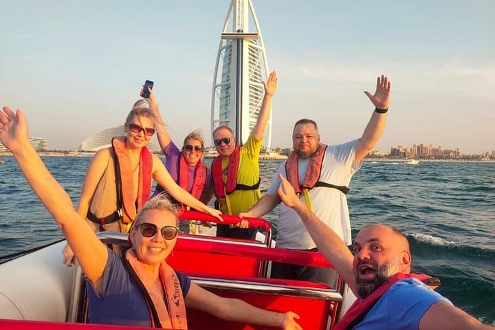 90-Min Speedboat Ride: Dubai Marina to Atlantis & Burj Al Arab photo 2