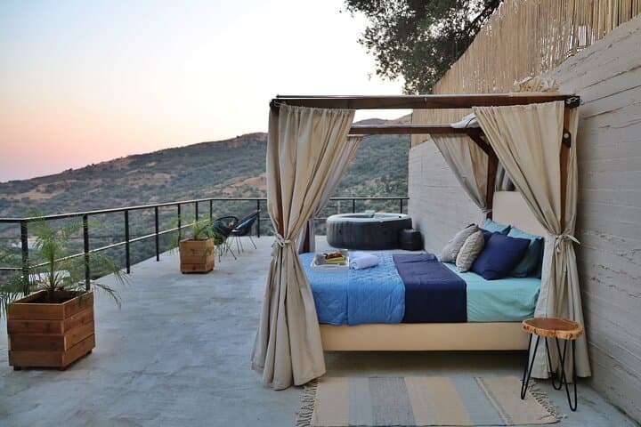 Sleep Under the Cretan Stars: Rooftop Overnight in Rodakino