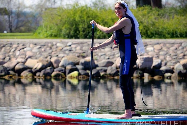 Paddle the Lagoon: Stand Up Paddleboard Rental at Amager Beach Near Copenhagen photo 3