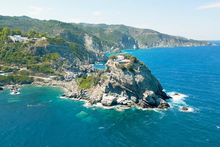 Mamma Mia Cruise from Skiathos to Skopelos: Kastani, Panormos & Milia Beaches
