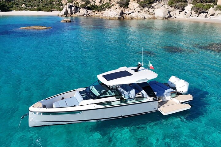 Saxdor Yacht to La Maddalena: Private Archipelago Excursion from Palau