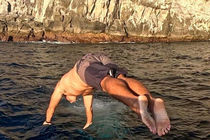 Sao Miguel Sunset Boat Tour: Golden-Hour Cliffs, Caves & Snorkel photo 5
