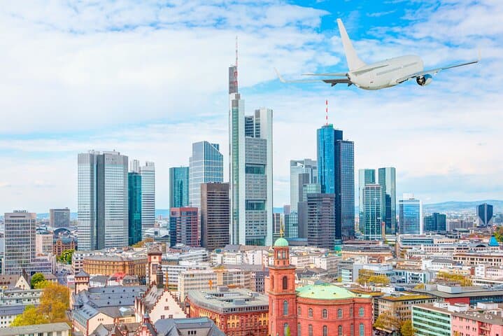 Private Transfer Amsterdam to Frankfurt with 2-Hour Sightseeing Stop