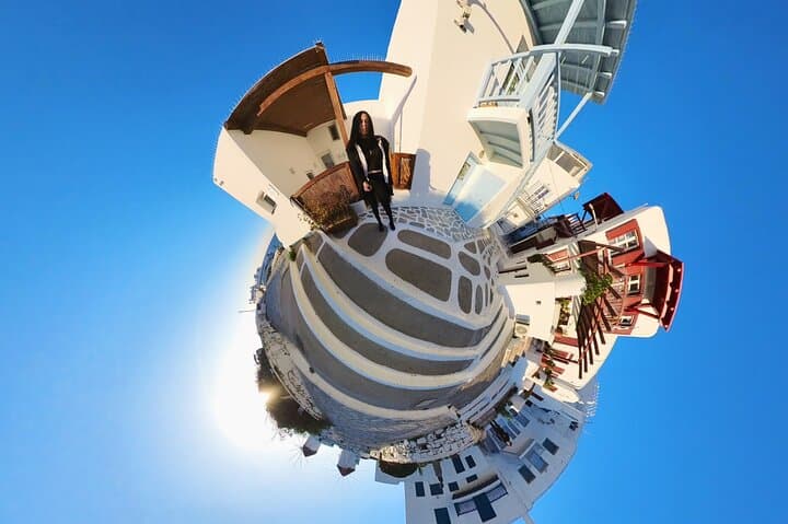 Mykonos Private 360 Photo & Video Tour — Social Media Ready Visuals