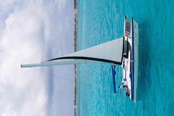 Private Catamaran to Isla Mujeres — Snorkel, Beach Club Buffet & Open Bar photo 4