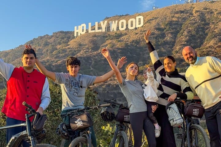 Hollywood Sign Electric Bike Tour — Ride to the Best Hollywood Sign & Walk of Fame Views