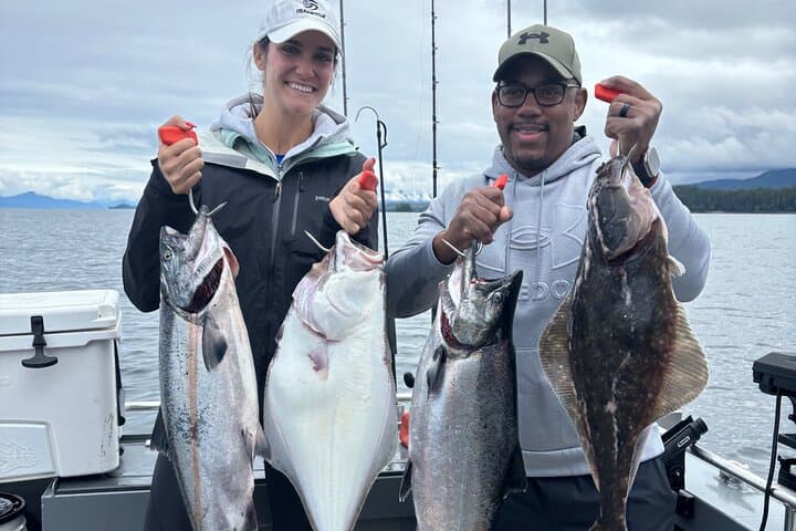 Ketchikan Salmon and Halibut Fishing Combo (5-Hour Guided Charter) photo 2