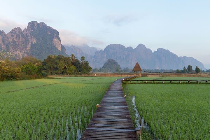 Vang Vieng Water Cave Day: Kayak, Tubing & Zipline Adventure photo 4