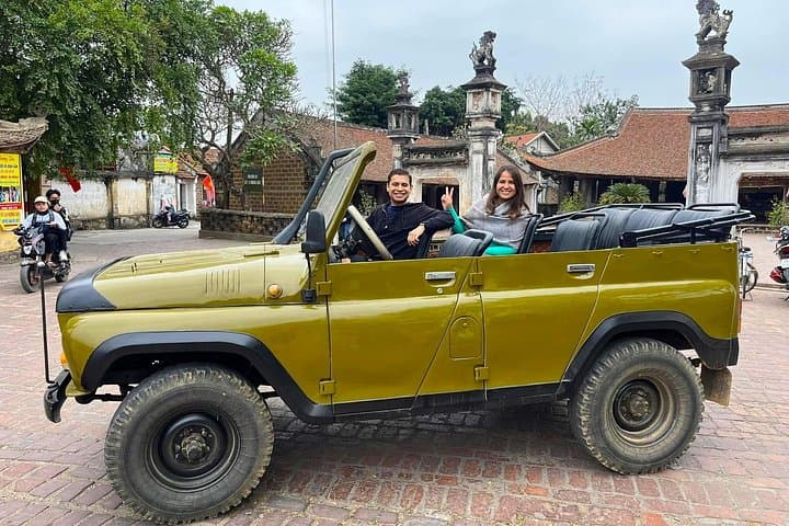 Duong Lam Ancient Village Jeep Tour: Countryside, History & Local Life from Hanoi