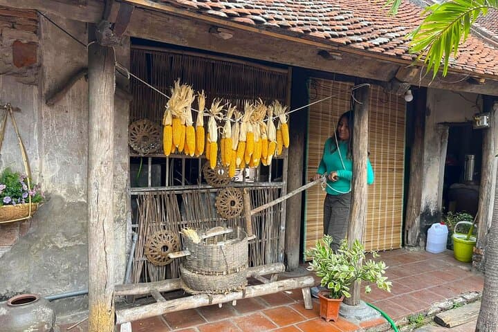 Duong Lam Ancient Village Jeep Tour from Hanoi: Rice Fields, Temples & Home Visits photo 2