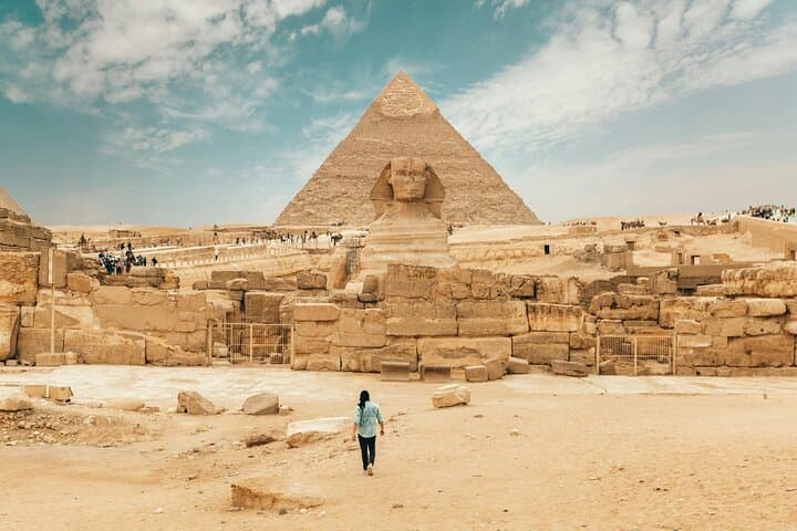 Classic Cairo Day Trip: Pyramids, Sphinx & Egyptian Museum from Alexandria Port photo 6