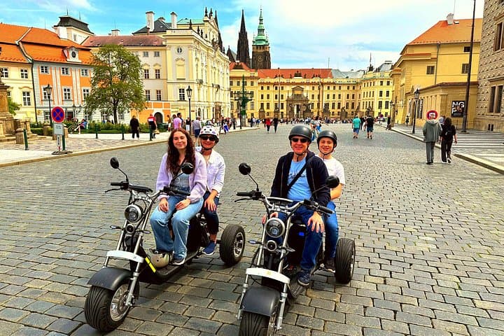 Prague Trike-Harley Adventure: 2–3 Hour Electric Trike City Tour photo 1