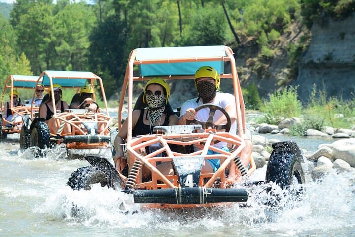 Antalya Super Combo: Rafting, Jeep Safari, Zipline & Buggy Adventure in Köprülü Canyon photo 2