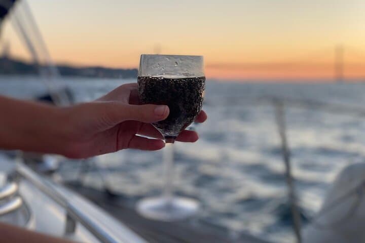 Sunset Sailing on the Tejo: Lisbon Views, Wine & Historic Landmarks photo 2