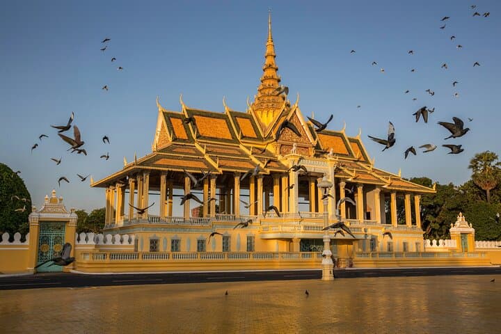 Phnom Penh Half-Day Tour: Royal Palace, Silver Pagoda & Khmer Rouge Sites