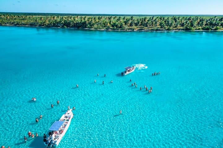 Saona Crusoe VIP from La Romana — Remote Saona Island Beaches, Natural Pool & Turtle Project