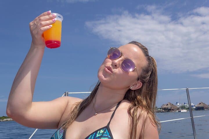 Private Catamaran to Isla Mujeres from Cancun — Snorkel, Island Town & Open Bar photo 6