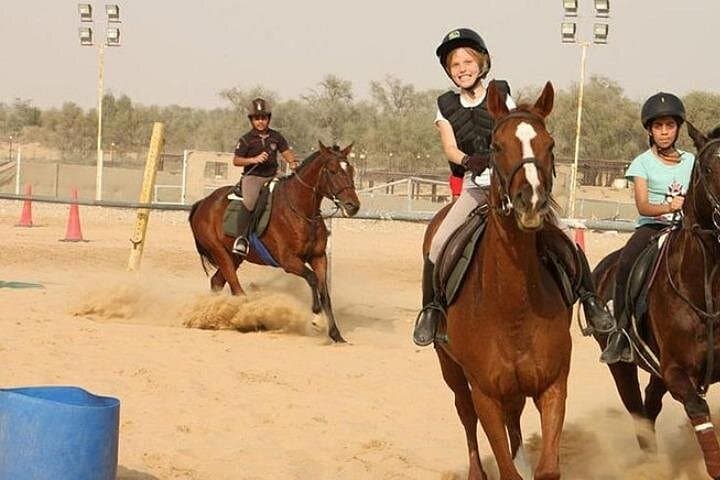 Sunrise Horse Riding Dubai Desert Lake View: 1-Hour Guided Ride photo 5