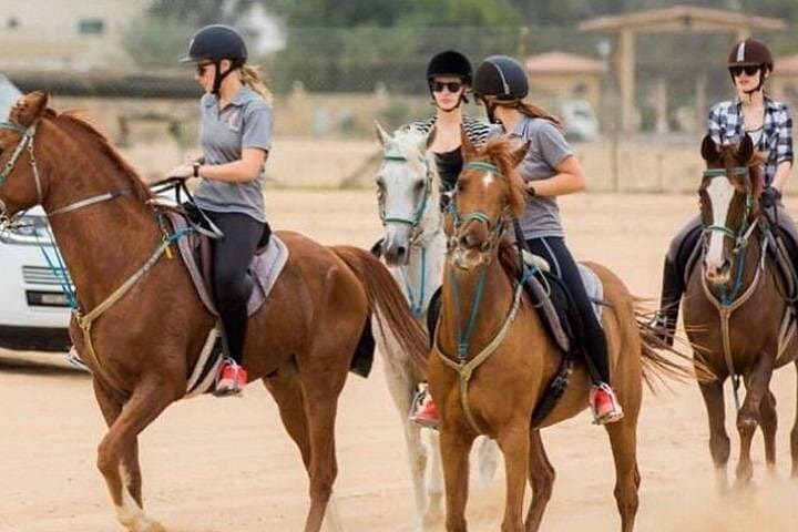 Sunrise Horse Riding Dubai Desert Lake View: 1-Hour Guided Ride photo 6