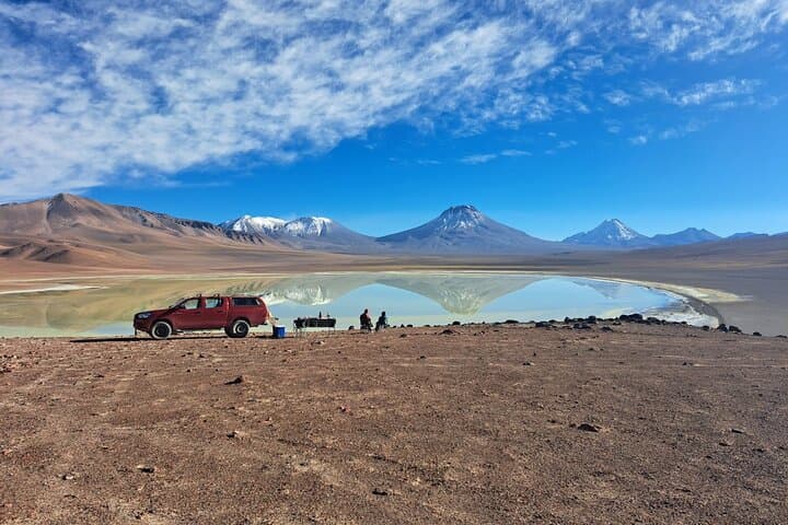 Three-Day Private 4x4 Tour of the Hidden Desert: Salt Ranges, Hot Springs & High Andean Lagoons