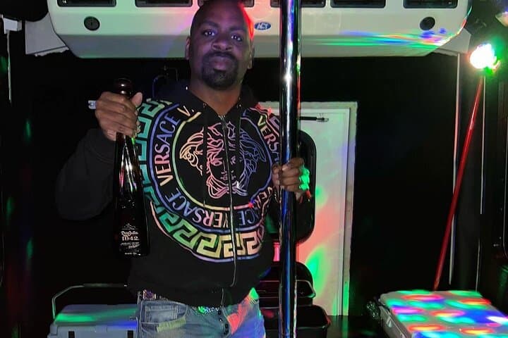 Miami Party Bus Adventure: Private Luxury Night Out with Lights & Dance Poles photo 2