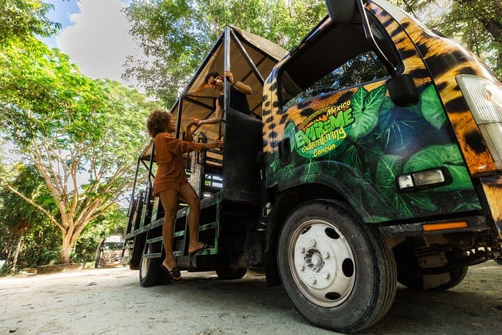 Puerto Morelos Jungle Combo: Horseback Riding, ATV, Zipline, Cenote & Tequila Tasting photo 6